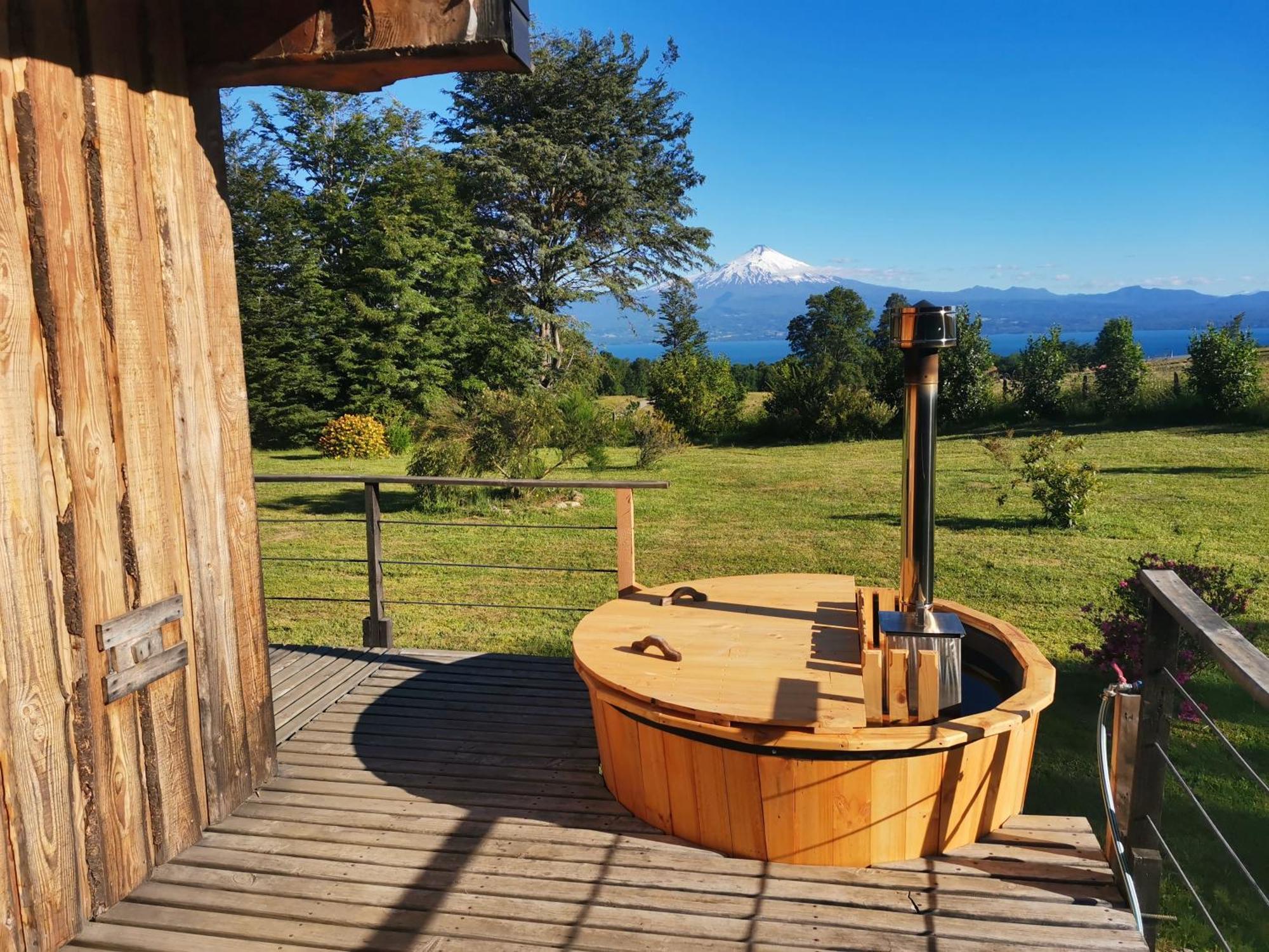 Karibuni - Familiar Lodging & Private Spa Villarrica Exterior photo